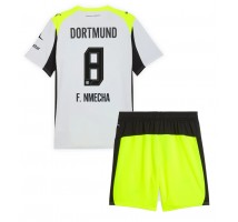 Borussia Dortmund Felix Nmecha #8 Koszulka Wyjazdowa dzieci 2025-26 Krótki Rękaw (+ krótkie spodenki)